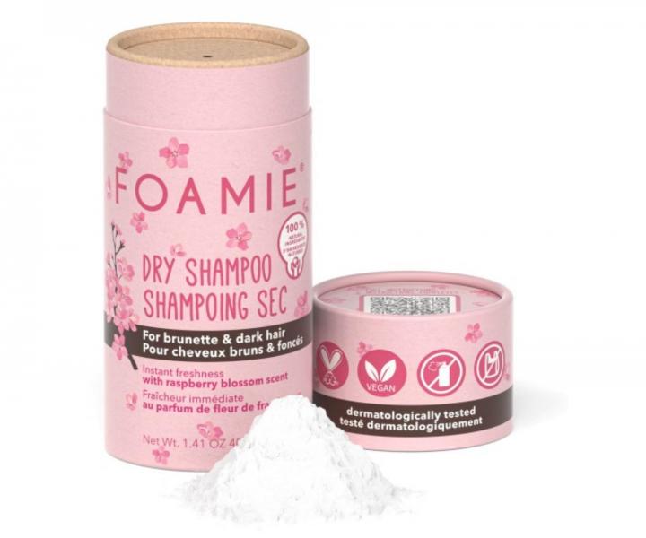 Suchy szampon do w�os�w br�zowych Foamie Berry Brunette Dry Shampoo - 40 g