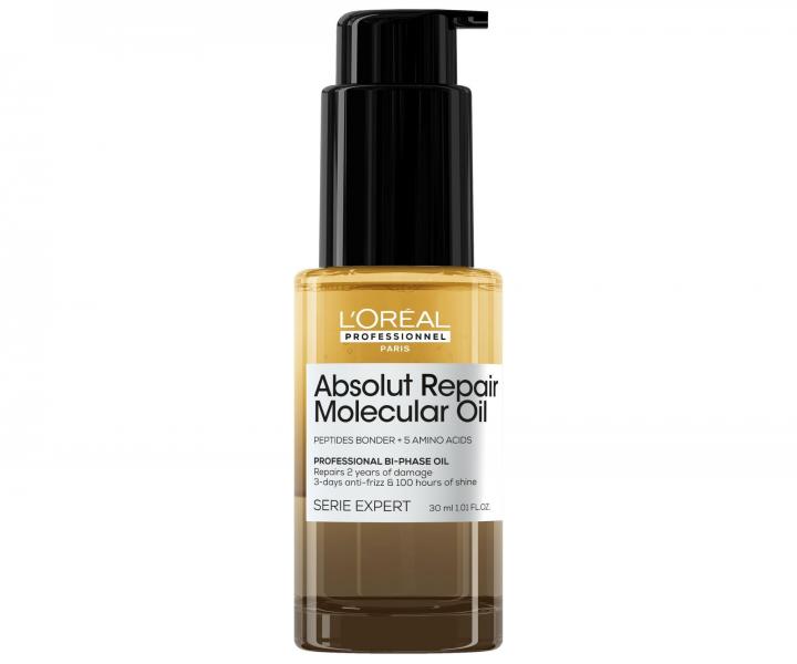 Zestaw podr�ny do w�os�w zniszczonych Lor�al Professionnel Serie Expert Absolut Repair Molecular Repair & Shine Kit