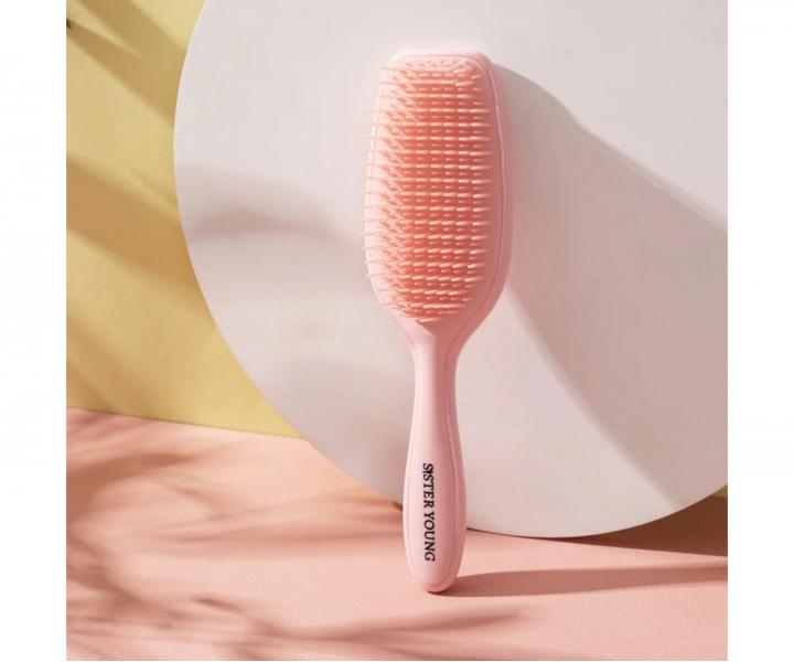 Szczotka do rozczesywania w�os�w Sister Young Ayla Hair Brush - jasnor�owa