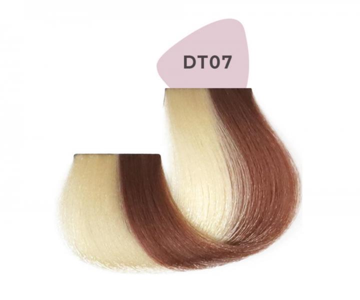 Krem tonujcy wosw do blond i rozjanionych Inebrya Blondesse Toner Demi Permanent 100 ml - zoty perowo-rowy