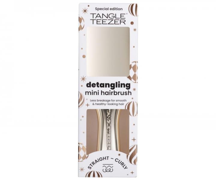 Szczotka podr�na do rozczesywania Tangle Teezer Ultimate Detangler Mini Chrome Champagne Gold - z�ota metaliczna