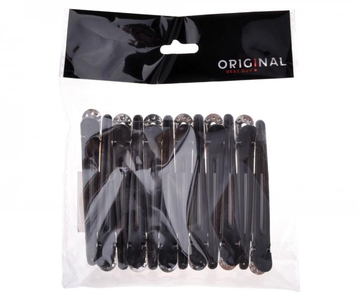 Klipsy do wosw Original Best Buy - 10 cm - 12 szt - czarne