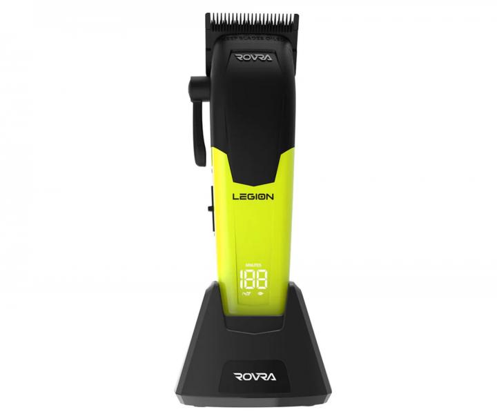 Profesjonalna maszynka do strzy�enia z wymiennymi obudowami Rovra Legion Professional Hair Clippers - zielona/z�ota/czarna