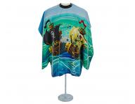 Peleryna dziecica do strzyenia wosw Barbertime Pro Barber Child Cape