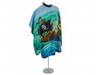 Peleryna dziecica do strzyenia wosw Barbertime Pro Barber Child Cape