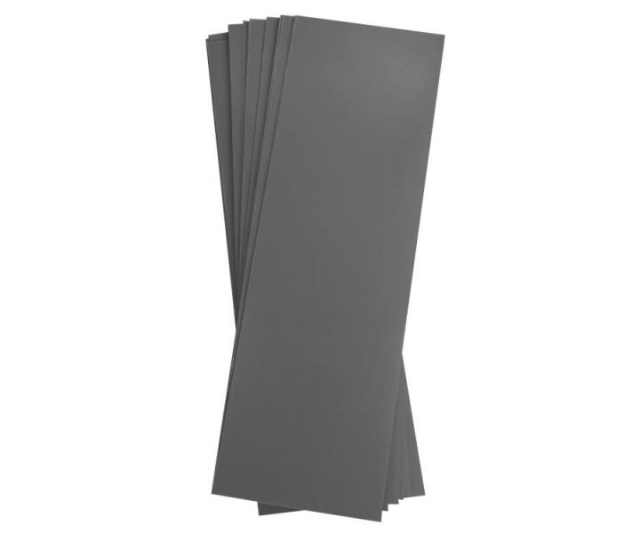 Paski piankowe do koloryzacji Sibel High-Light 30 x 9,5 cm - 200 szt - srebrne