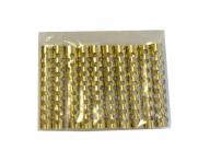Metalowe wa�ki do w�os�w Duko - �rednica 11 mm - 10 szt - z�ote