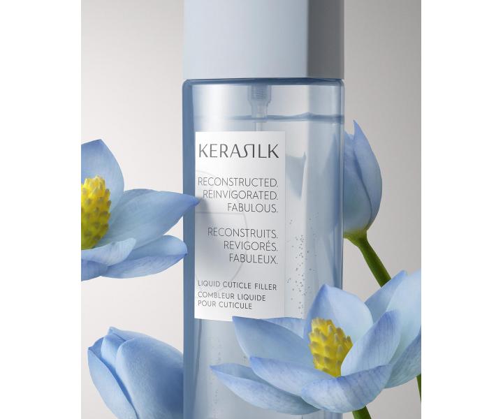 Spray termoochronny regenerujcy uski i struktur wosa Kerasilk Liquid Cuticle Filler - 125 ml