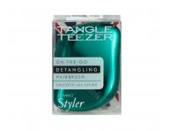 Szczotka do rozczesywania w�os�w Tangle Teezer Compact Styler Green Jungle - zielona metaliczna