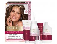 Farba do trwa�ej koloryzacji Lor�al Excellence Creme - 5 jasny br�z