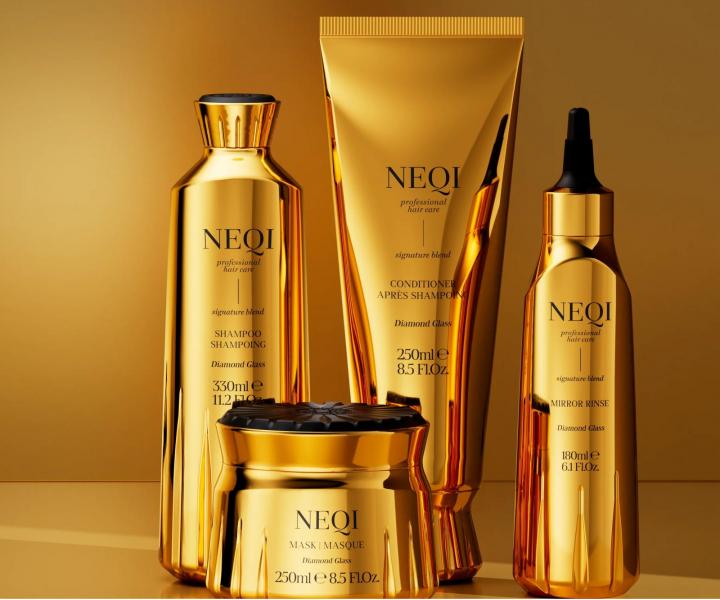 Maska nadaj�ca po�ysk do wszystkich rodzaj�w w�os�w Neqi Diamond Glass Mask - 250 ml