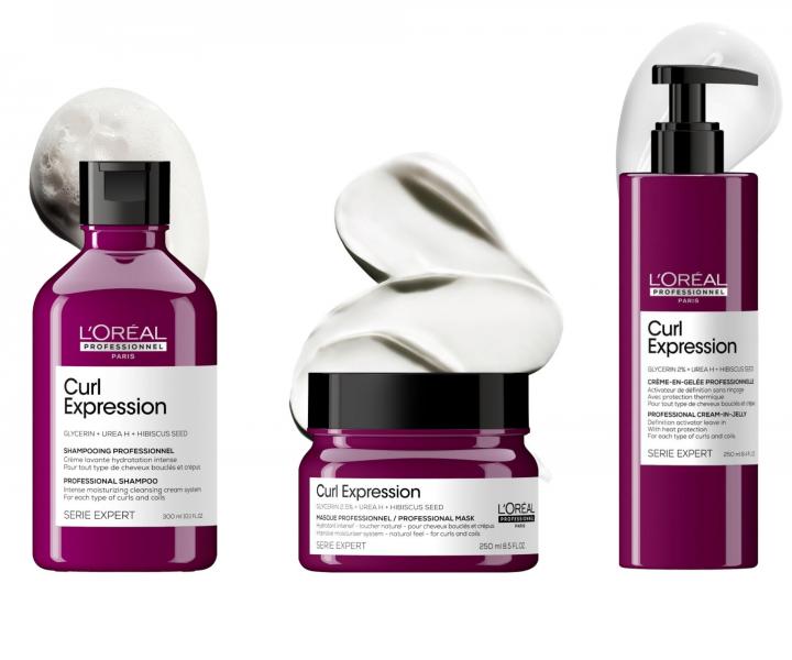 Nawilajcy elowy krem do wosw falowanych i krconych Loral Professionnel Curl Expression-250 ml