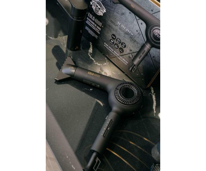 Profesjonalna suszarka do wosw Captain Cook Eolo 4000 - 1700 W - czarna