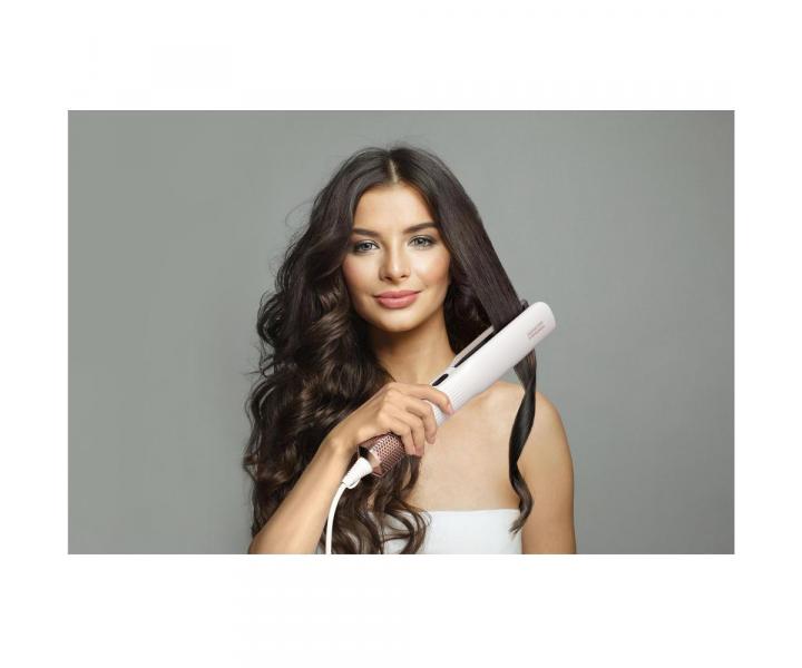 Prostownica do wosw mokrych Sencor Artemiss High Speed Wet Hair Iron SHI 9100RS - perowo biaa/rowa
