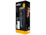 Golarka foliowa Braun Series 5 52-B1650s - czarno-niebieska