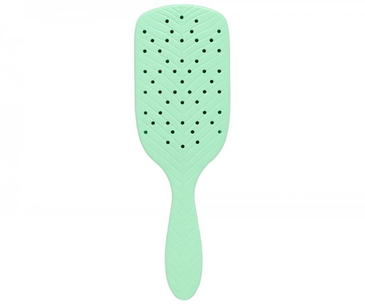 Szczotka do rozczesywania gstych wosw Wet Brush Go Green Thick Hair Paddle Detangler - pistacjowa ziele