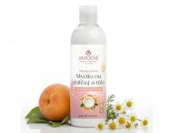Delikatne myd�o dla dzieci do twarzy i cia�a Amoen� Apricot - morela i rumianek - 200 ml