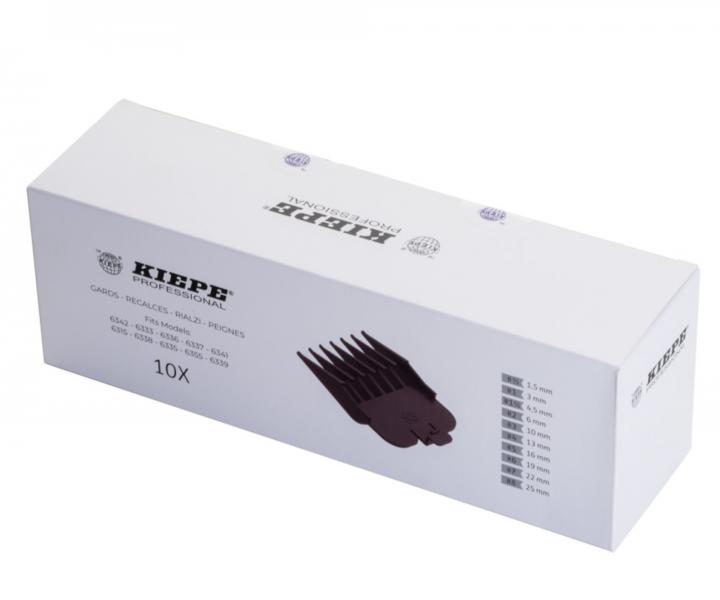 Zestaw nasadek do maszynek do strzyenia Kiepe - 10 szt