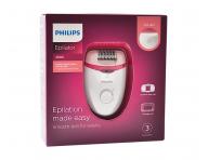 Depilator damski Philips Satinelle 4000 BRE255/00 - bia�o-r�owy