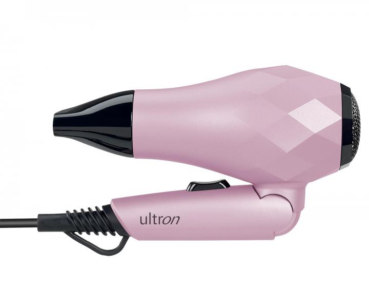Podr�na suszarka do w�os�w Ultron Mini Facette - r�owa - 1000 W