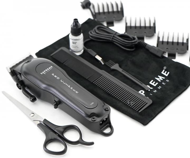 Profesjonalna maszynka do strzy�enia Supreme Trimmer Pro Clipper Lite STC5000 - czarna