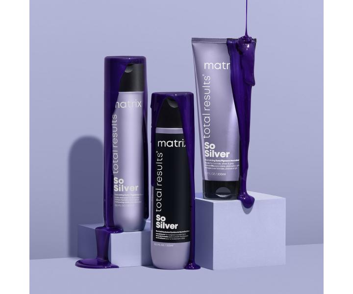 Maska do w�os�w blond i rozja�nianych Matrix So Silver - 200 ml