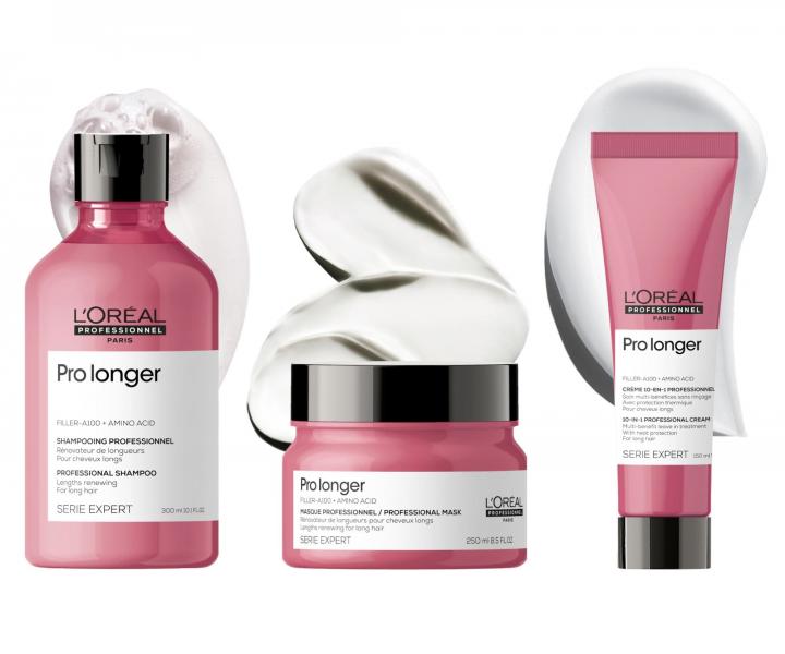 Maska odbudowujca do wosw dugich Loral Professionnel Serie Expert Pro Longer - 250 ml
