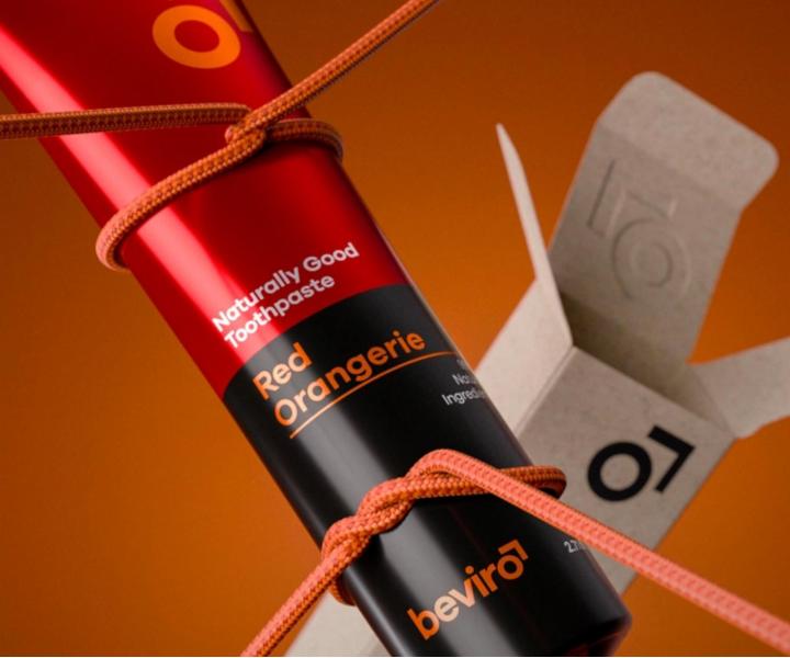 Pasta do z�b�w o smaku czerwonej pomara�czy Beviro Naturally Good Toothpaste Red Orangerie - 80 ml
