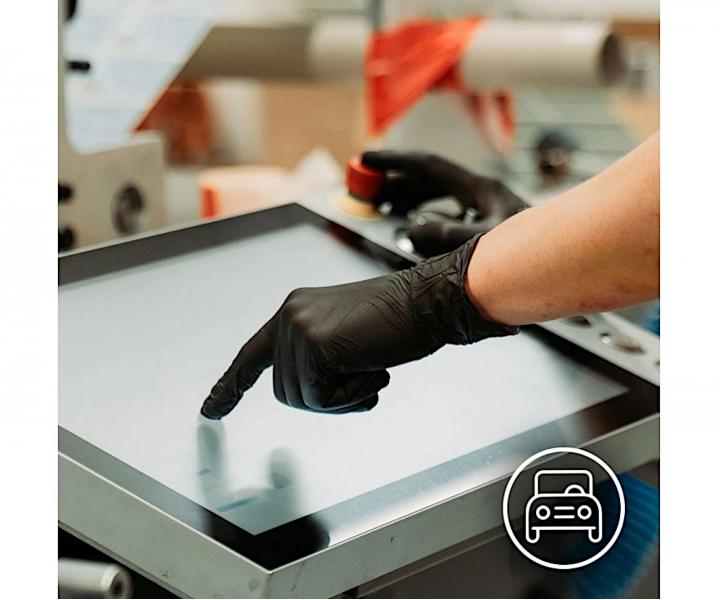 Rkawiczki nitrylowe Espeon Nitril Premium - 100 szt - czarne - S