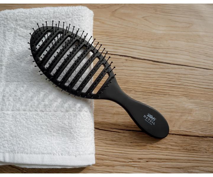 Szczotka do rozczesywania i suszenia w�os�w Detail - Hair style Vent Brush - czarna