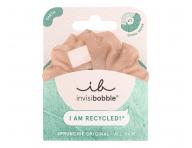 Ozdobna gumka spiralka wykonana z materiau pochodzcego z recyklingu Invisibobble Sprunchie Recycling Rocks - pudrowa