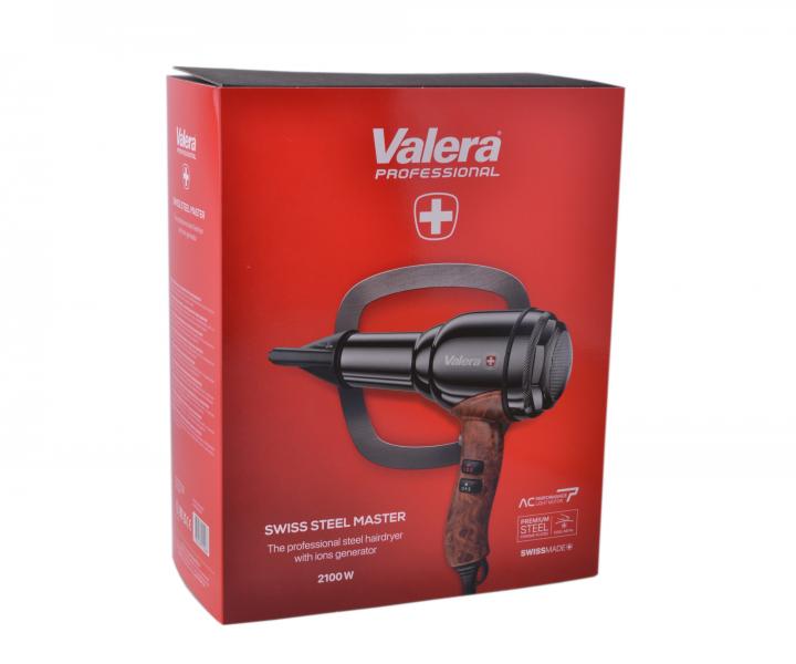 Profesjonalna suszarka do wosw z jonizacj Valera Professional Swiss Steel Master - 2100 W - czarny chrom