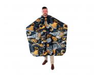 Peleryna mska do strzyenia wosw i brody Ragnar Graffiti - metalowy haczyk