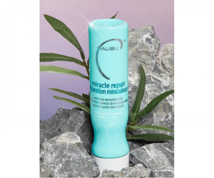Maska do wosw zniszczonych Malibu C Miracle Repair Wellness Reconstructor - 266 ml