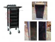 Pomocnik fryzjerski Weelko Keep - czarny - II. jako�� - rysy