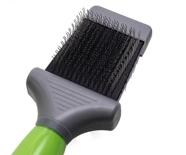 Dwustronna szczotka do wyczesywania sier�ci Wahl Premium Slicker Brush