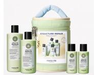 Zestaw upominkowy do w�os�w suchych i zniszczonych Maria Nila Structure Repair Beauty Bag + kosmetyczka gratis