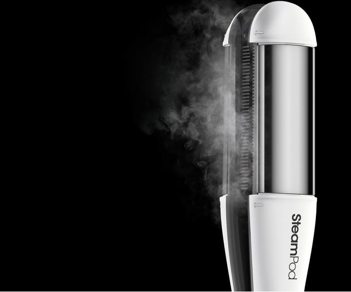 Prostownica parowa do wosw Loral Professionnel SteamPod 4 - biaa