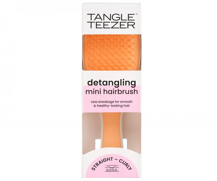 Szczotka podrna do wosw Tangle Teezer Ultimate Detangler Mini Sweet Orange & Ice Blue - pomaraczowa/lodowo-niebieska