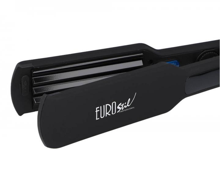 Profesjonalna prostownica i karbownica 3 w 1 Eurostil Professional Wav3 - czarna