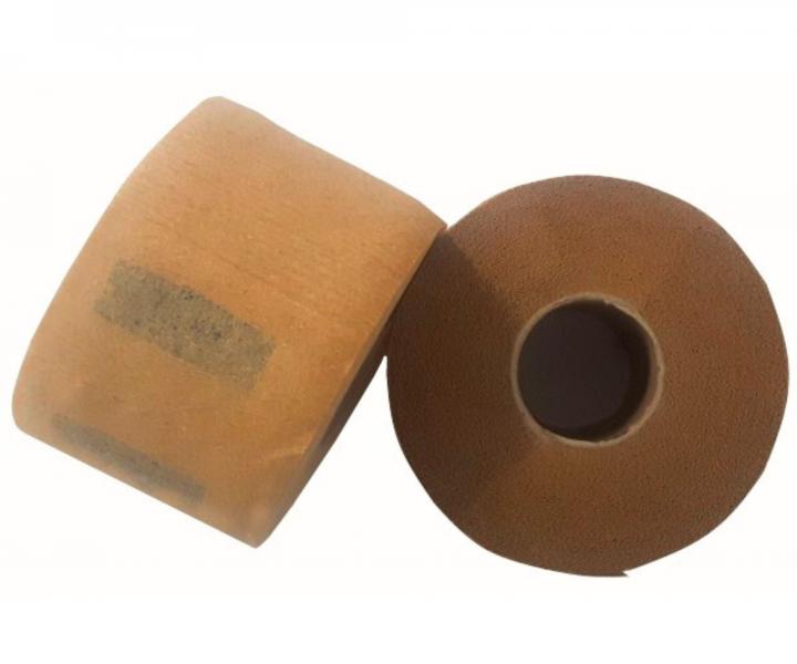 Konierz ochronny z krepy Eko-Higiena - brzowy - 5 szt.