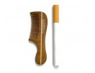 Grzebie� z drewna r�anego Sibel Barburys Rosewood Pocket Mini - 7,4 x 2,4 cm