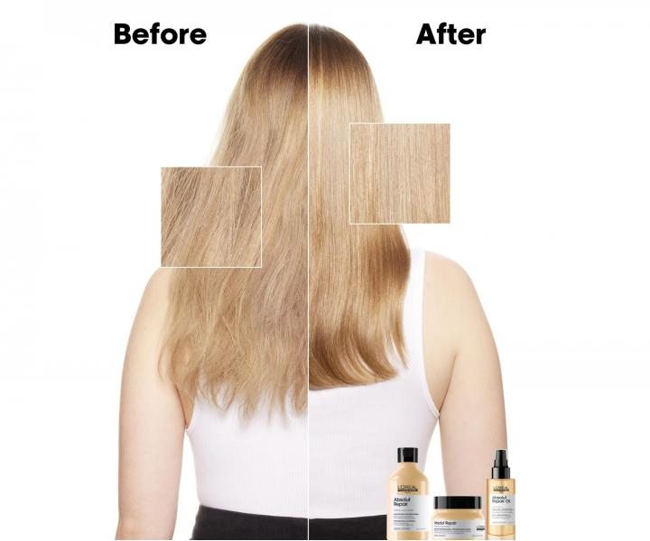 Maska regenerujca do wosw zniszczonych Loral Professionnel Serie Expert Absolut Repair - 250 ml