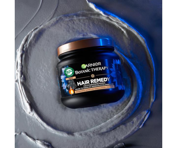 Maska nawil�aj�ca do w�os�w przet�uszczaj�cych si� Garnier Botanic Therapy Hair Remedy Magnetic Charcoal - 340 ml
