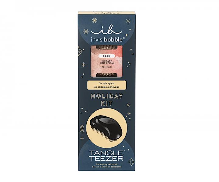 Zestaw upominkowy szczotek do w�os�w Tangle Teezer Original i gumki spiralki Invisibobble
