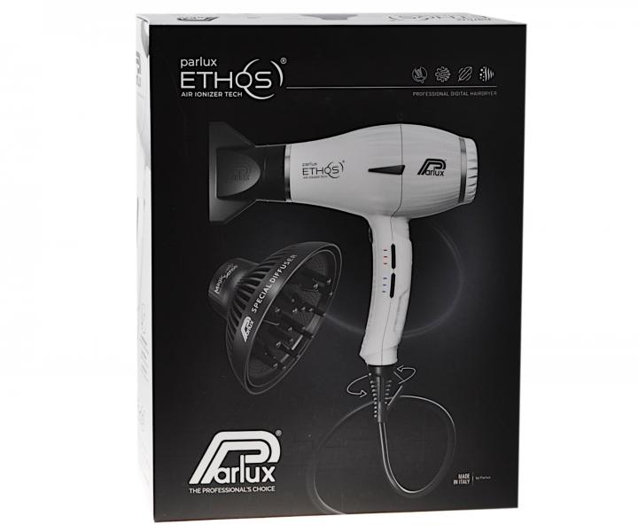 Profesjonalna suszarka do wosw z dyfuzorem Parlux Ethos - 2300 W - biaa