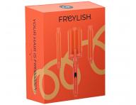 Wielofunkcyjna potrjna lokwka do rnych stylizacji wosw Freylish Hair Curler Pro - 25 mm i 32 mm - pomaraczowa