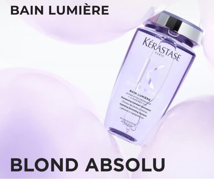 Szampon roz�wietlaj�cy do w�os�w blond K�rastase Blond Absolu Bain Lumi�re - 250 ml + zapas 500 ml
