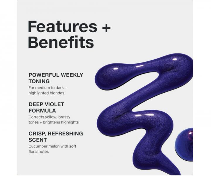 Szampon intensywnie neutralizujcy do wosw blond i z pasemkami Paul Mitchell Blonde Platinum Plus Deep Violet Shampoo - 300 ml