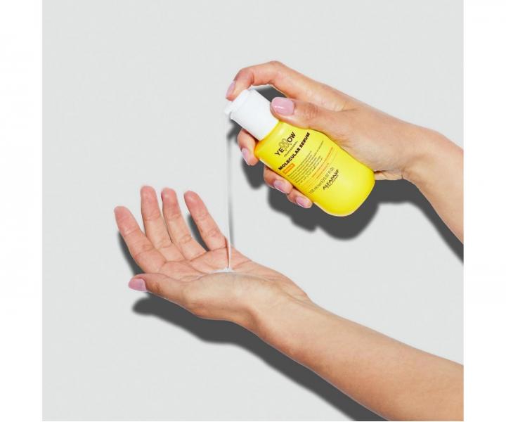 Serum regeneruj�co-wzmacniaj�ce bez sp�ukiwania do w�os�w zniszczonych Yellow Professional Repair Molecular Serum - 150 ml